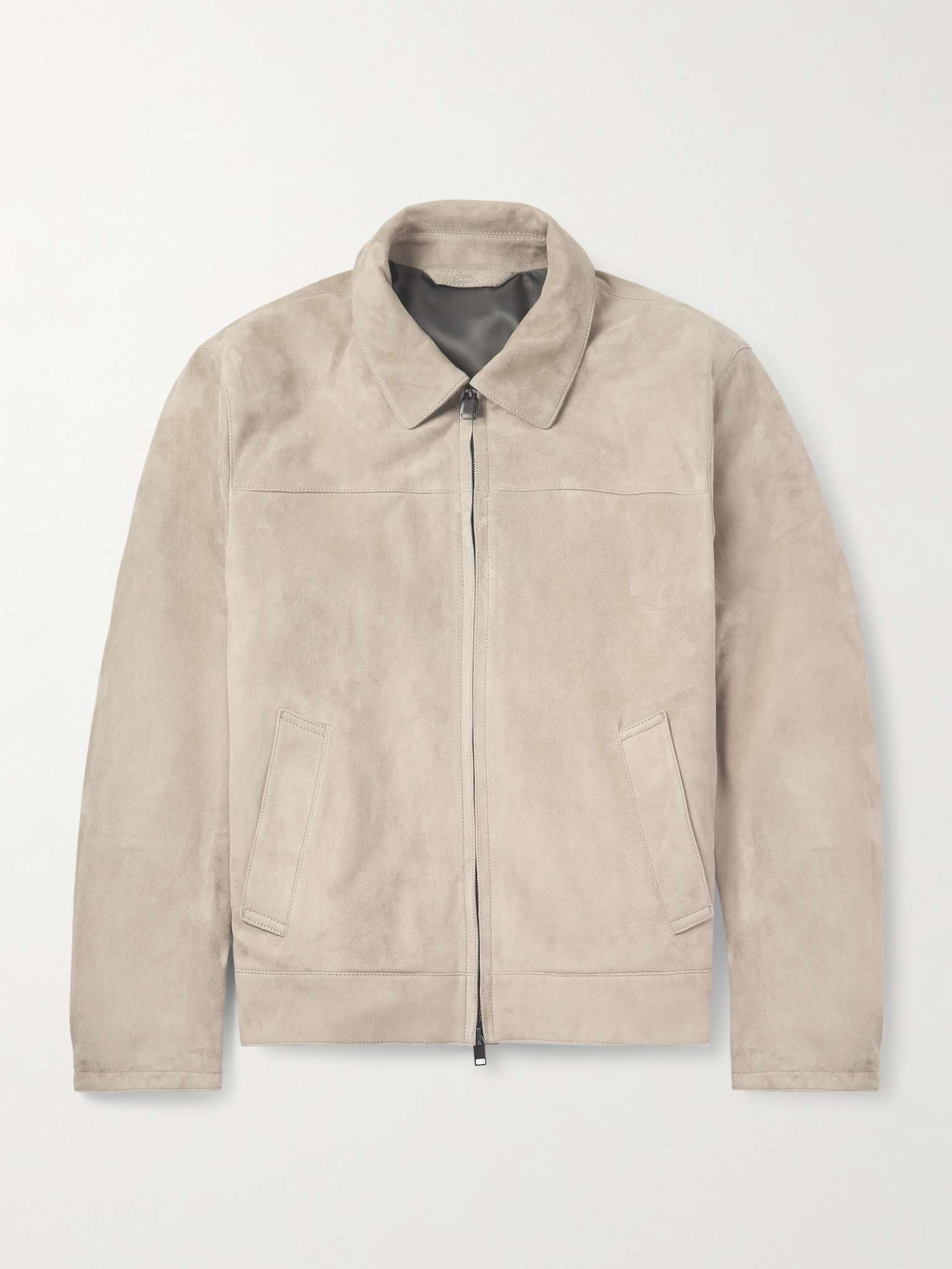 Suede Blouson Jacket - 1