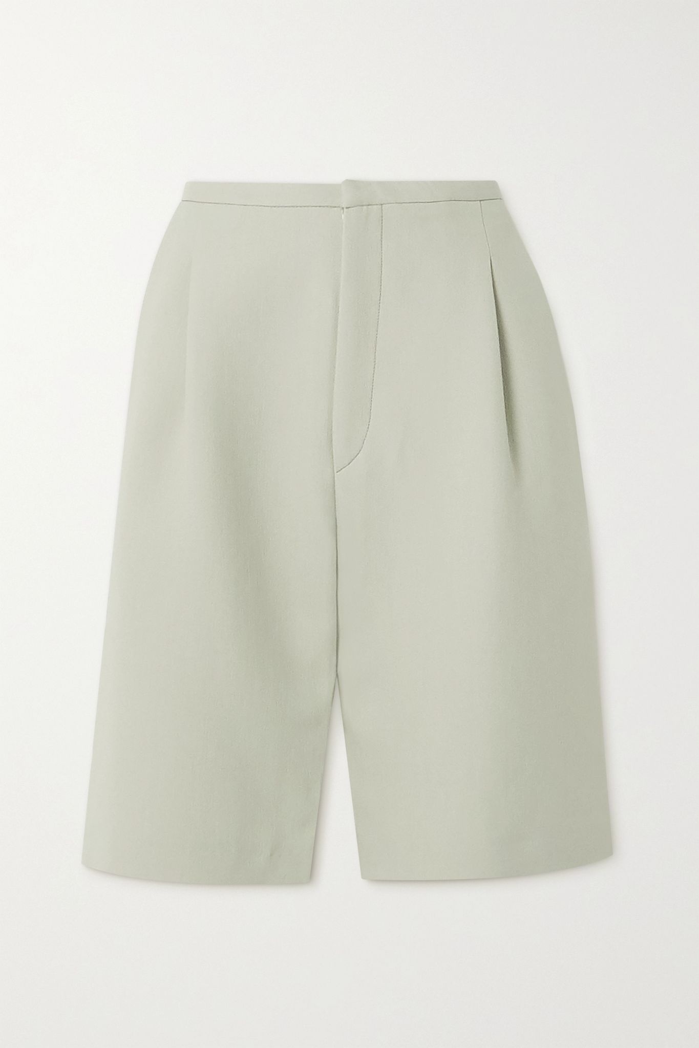 Lluc pleated twill shorts - 1