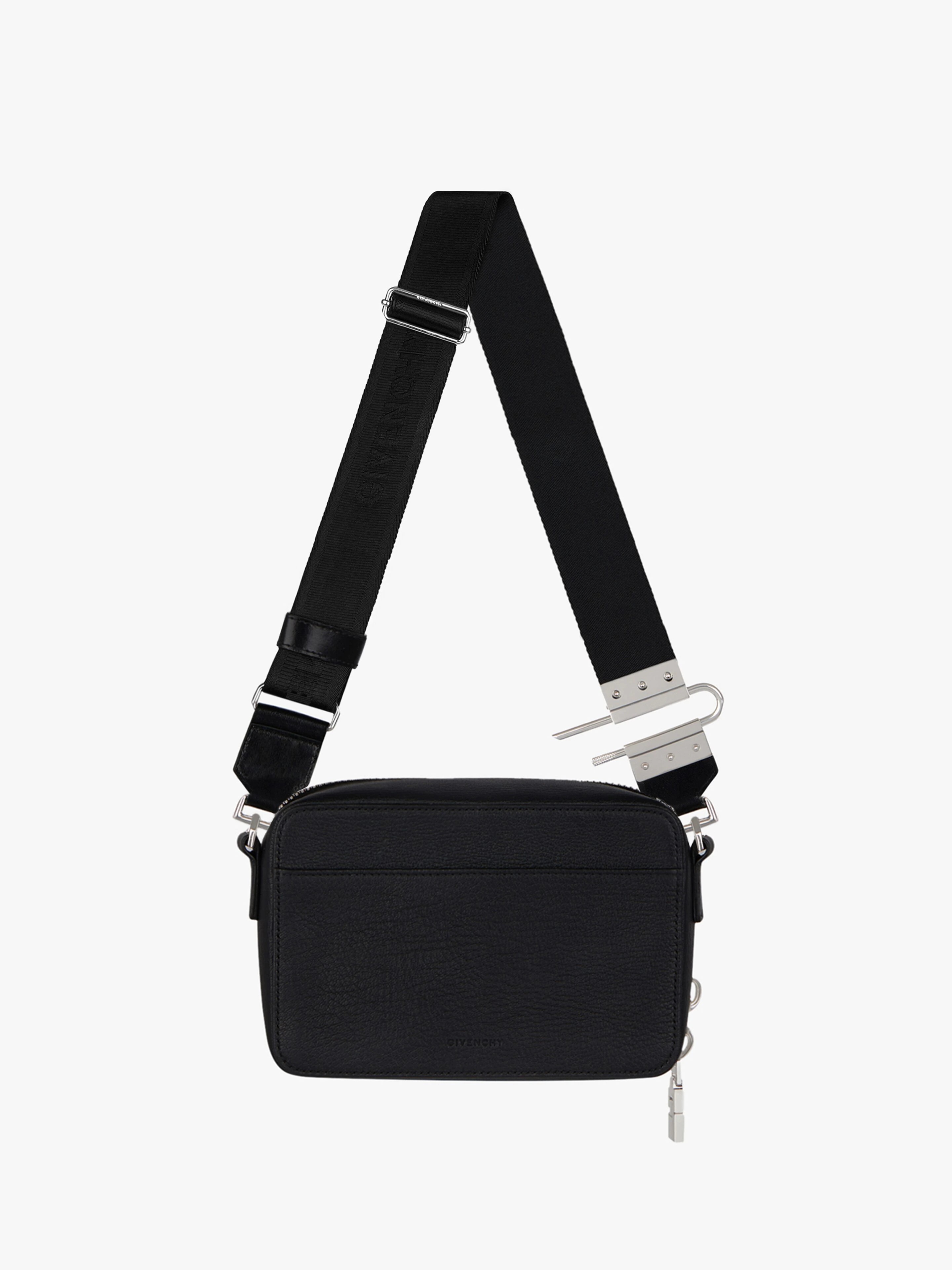 ANTIGONA U CAMERA BAG IN GRAINED LEATHER - 4