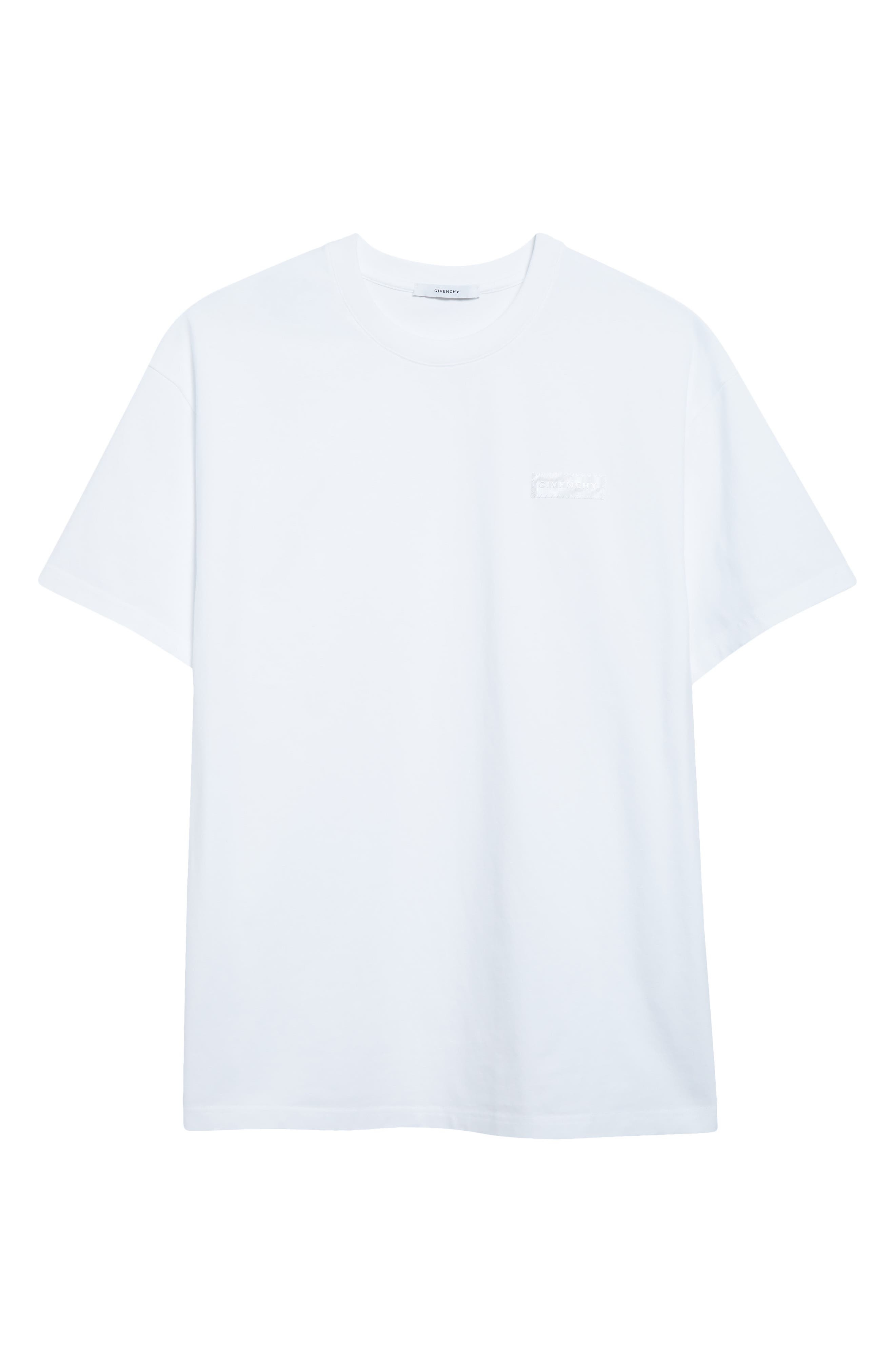 Givenchy Regular Fit Logo T-Shirt in White at Nordstrom - 5