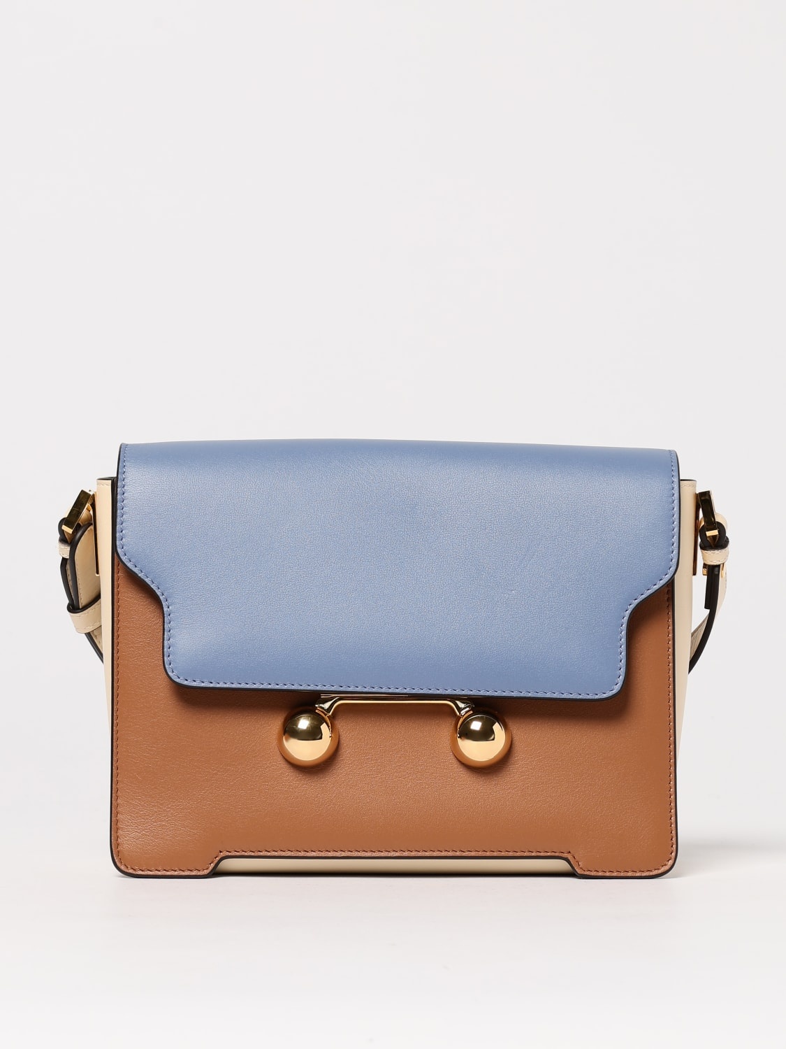 Marni Trunkaroo leather shoulder bag - 1