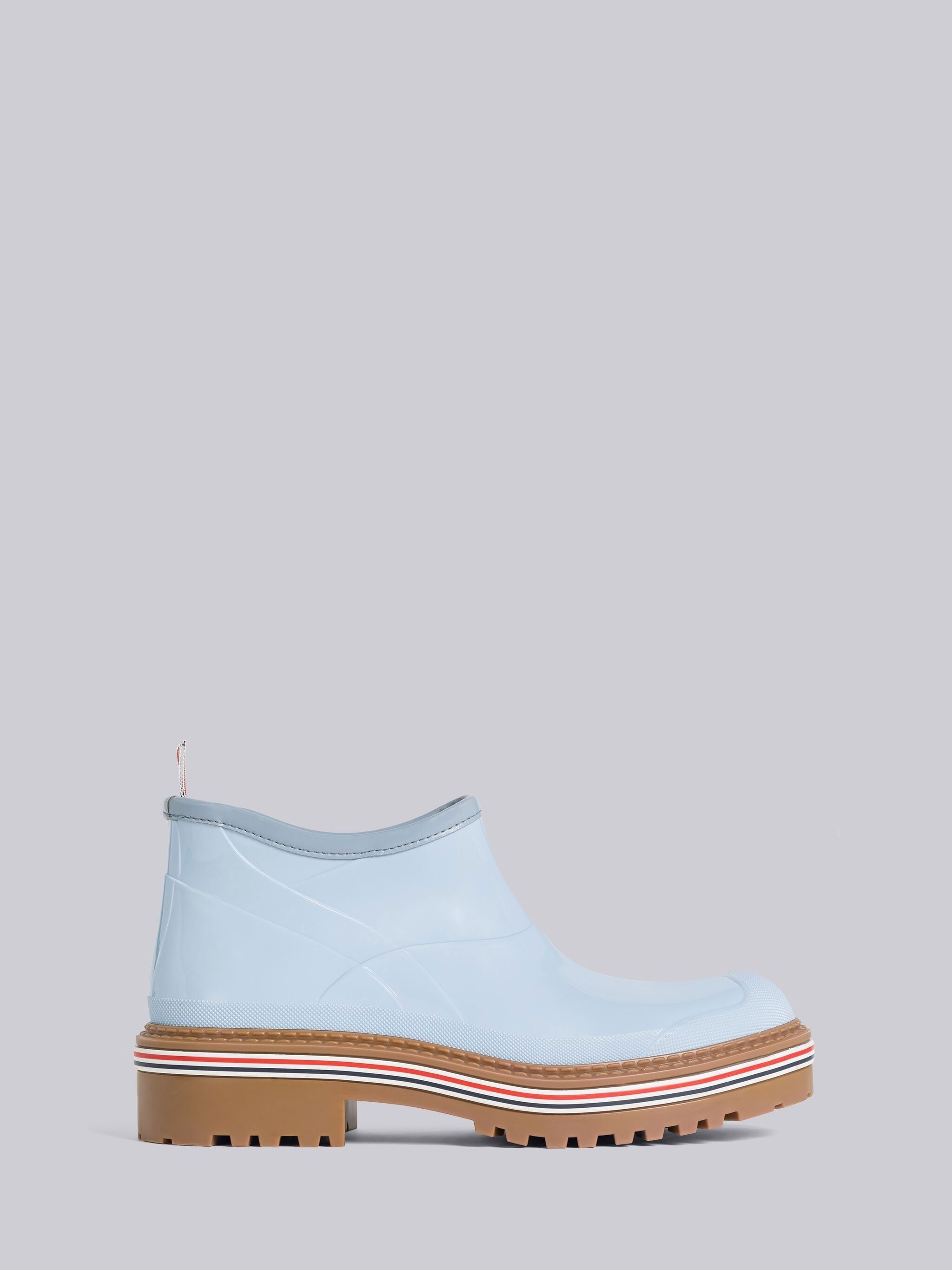 stripe-trim ankle boots - 1