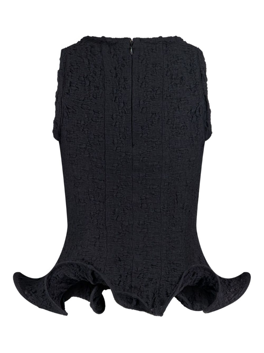 shirred tank top - 2