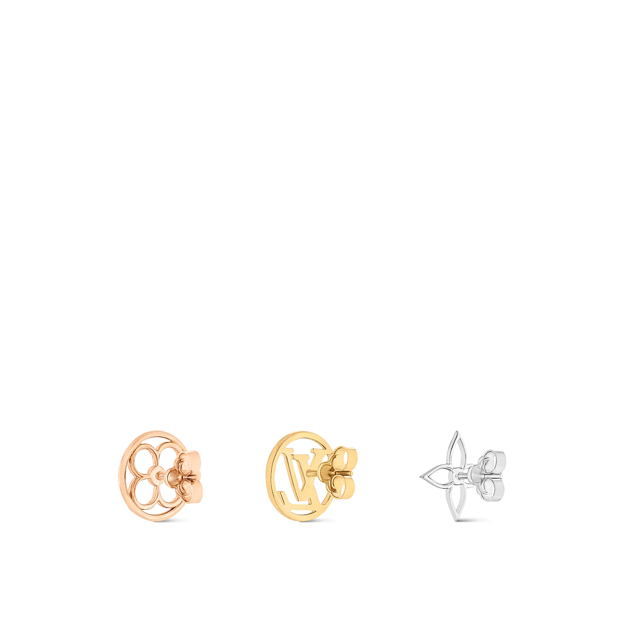 LV Lace Earrings - 3
