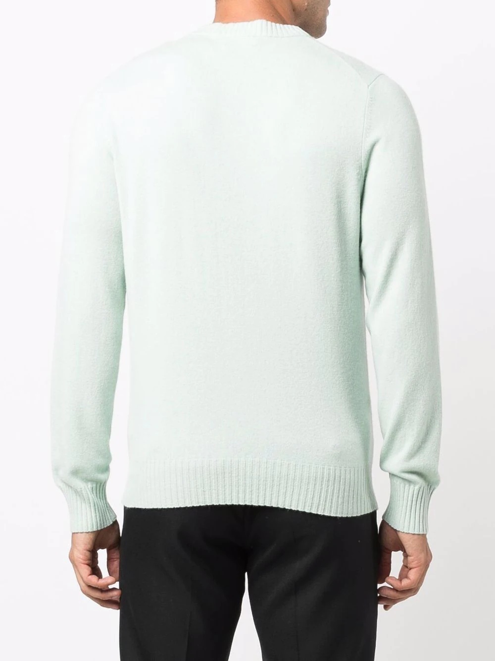 crewneck cashmere jumper - 4