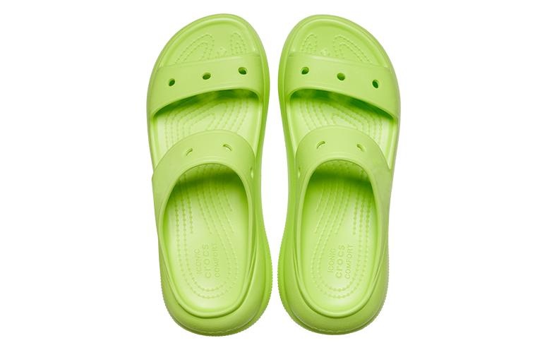 (WMNS) Crocs Crush Sandal 'Limeade' 207670-3UH - 4