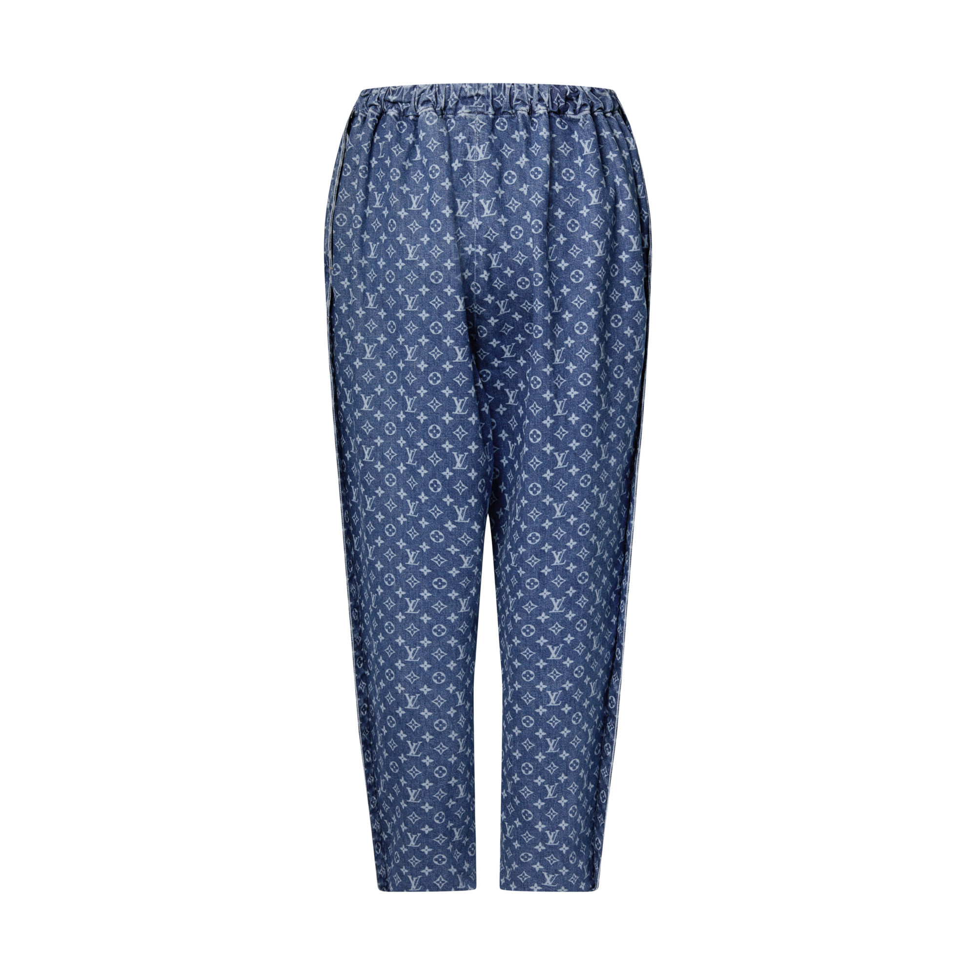 Monogram Denim Pants - 3