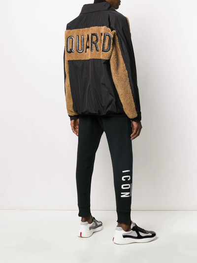 DSQUARED2 back logo bomber jacket outlook