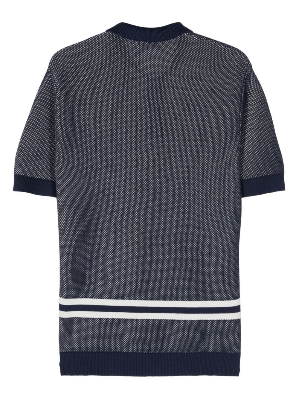 Fox-motif cotton polo shirt - 2