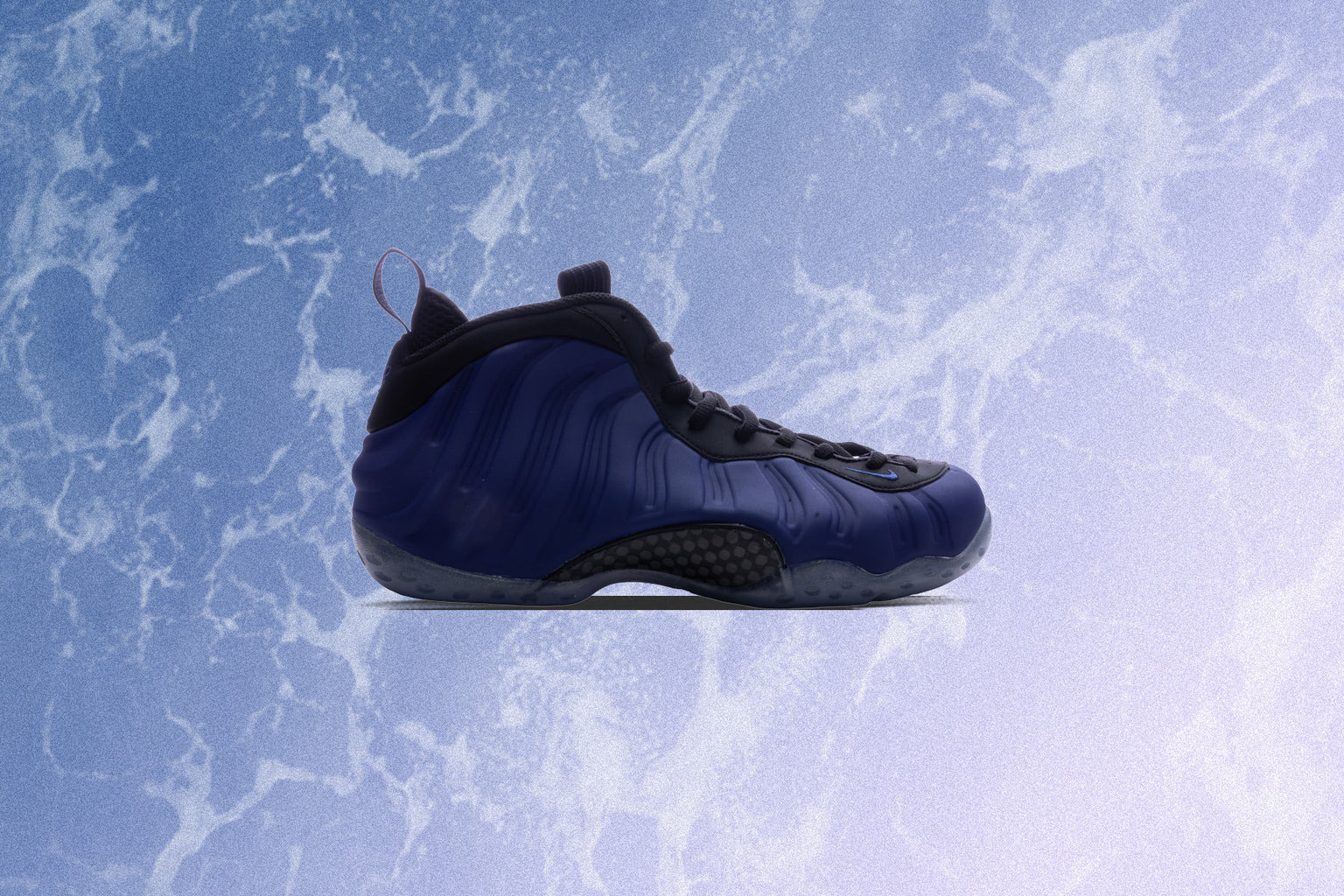 AIR FOAMPOSITE ONE - DEEP ROYAL/BLACK/ICE - 5