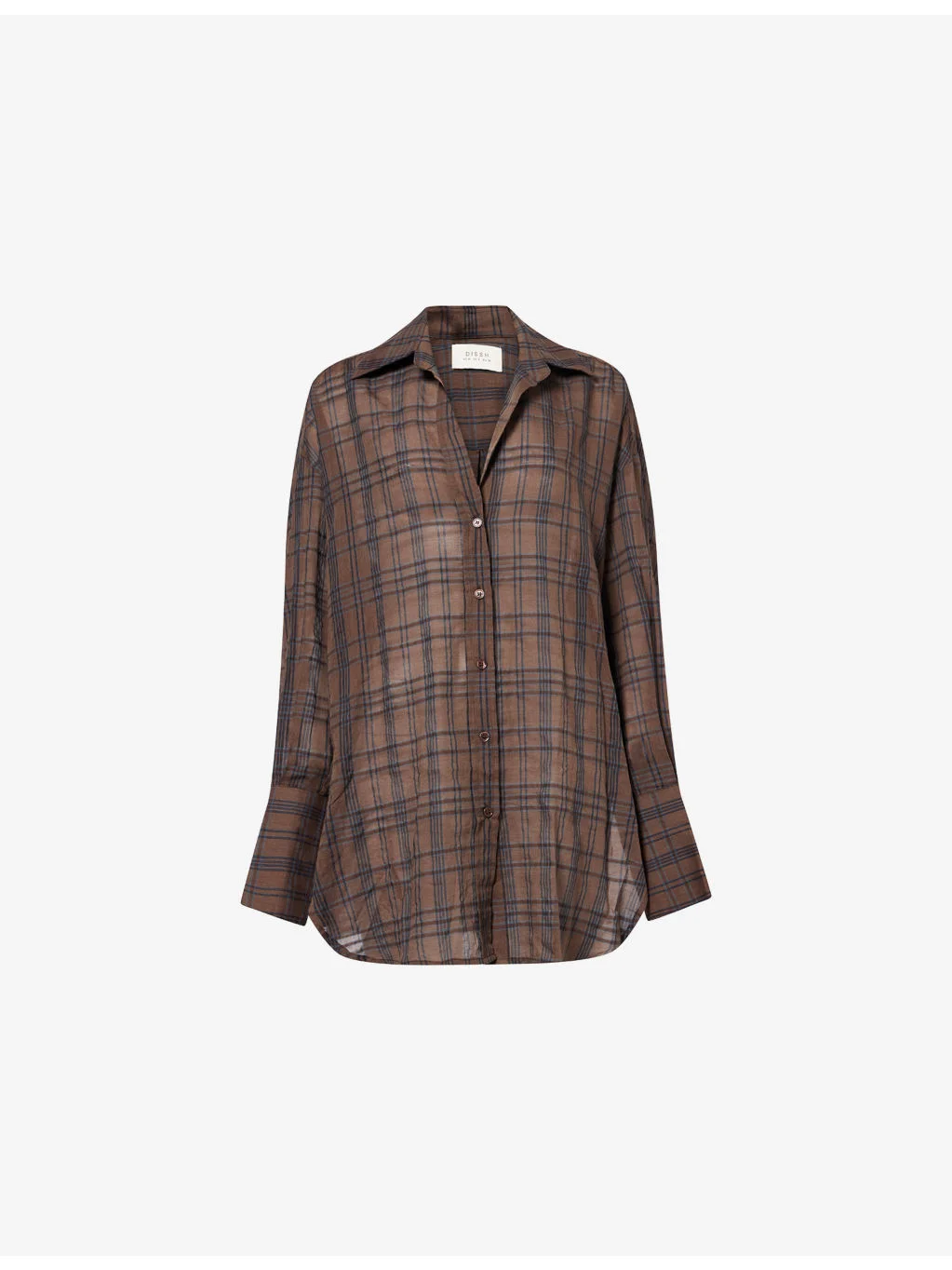 Petra Checked Cotton-Blend Shirt - 1