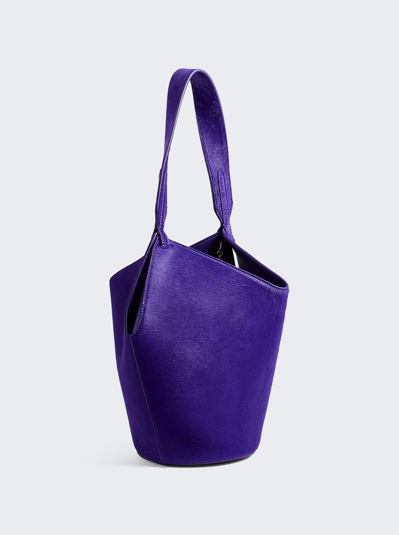 KHAITE Lotus Mini Tote Amethyst outlook