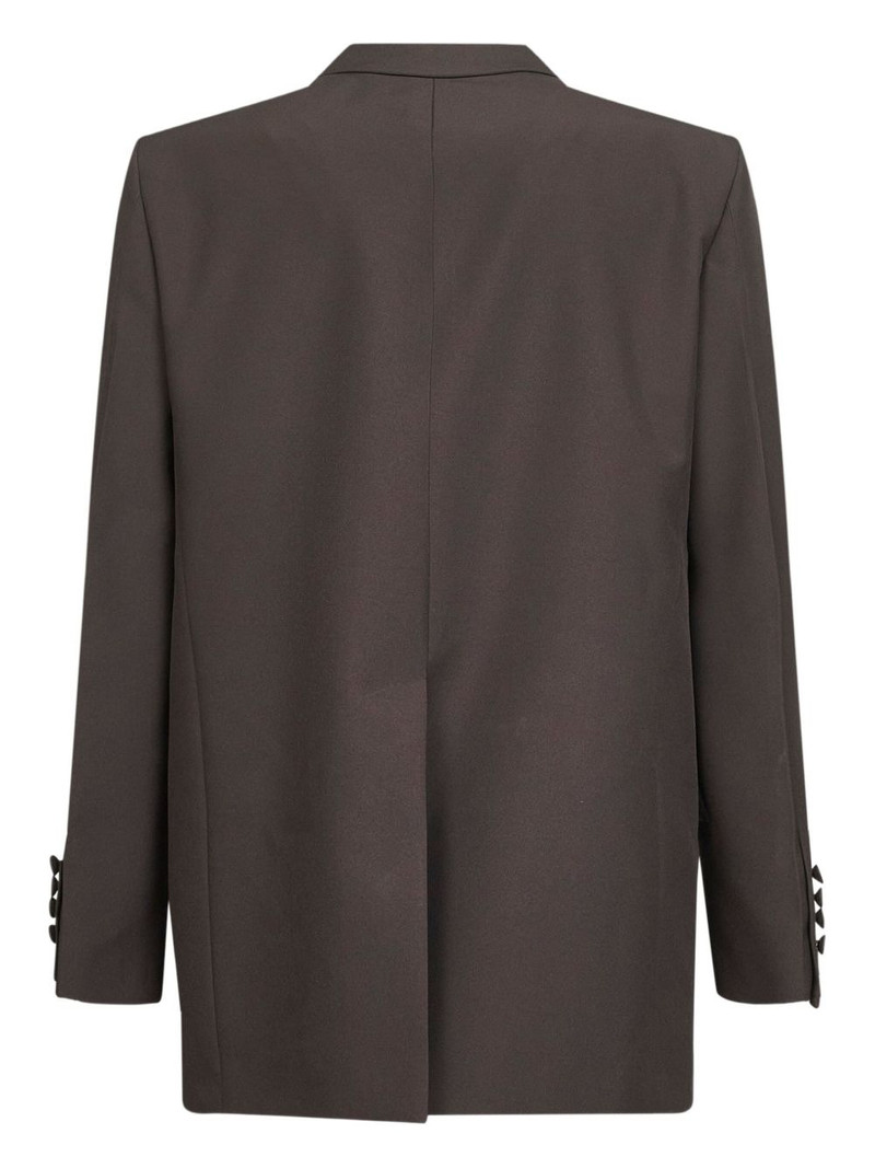 GUCCI double-breasted peak-lapels blazer outlook