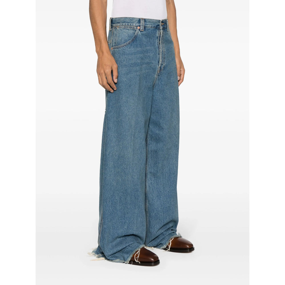 Gucci Blue Denim - Wide-Leg Jeans Men - 3