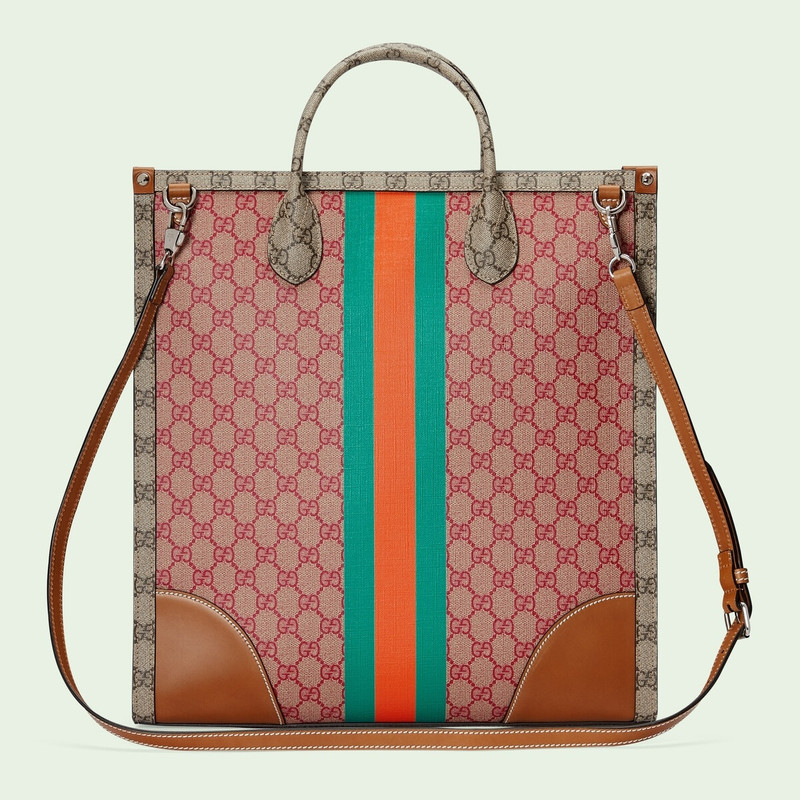 GG medium tote bag with Web 6