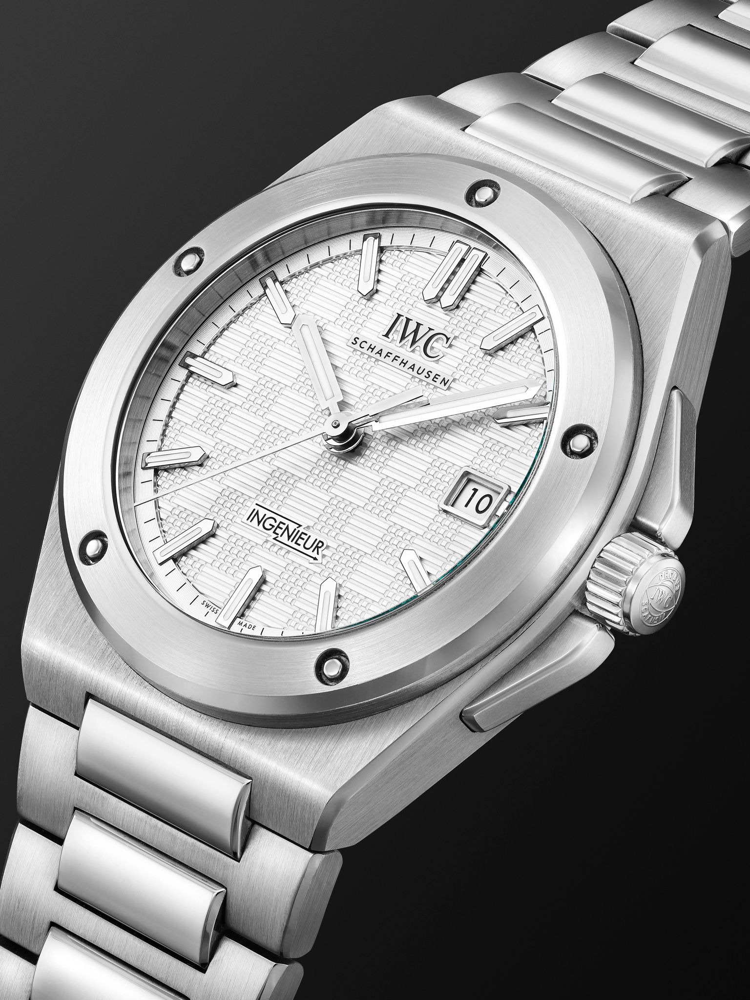 Ingenieur Automatic 40mm Stainless Steel Watch, Ref. No.IWIW328902 Silver - 3
