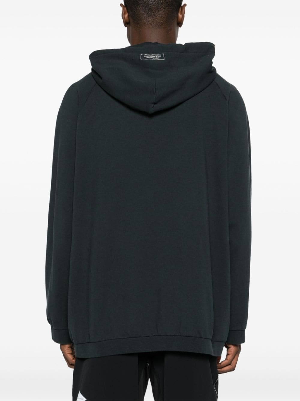 graphic-print cotton hoodie - 4