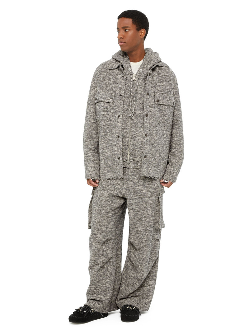 B & W Mouline’ Overshirt 1