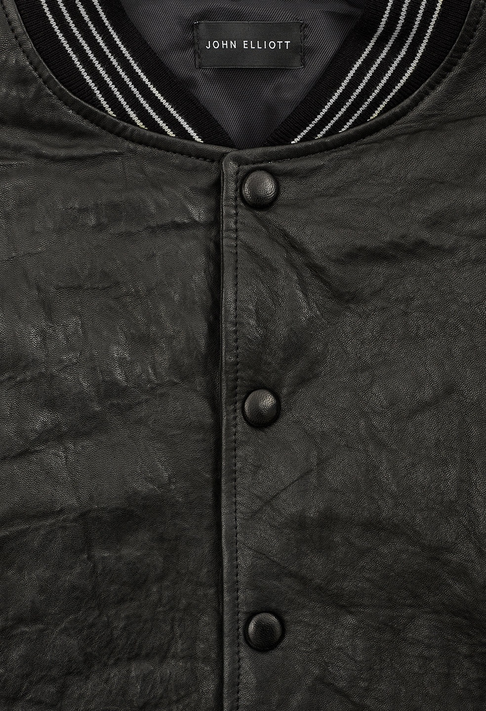 LEATHER STADIUM JACKET - 10