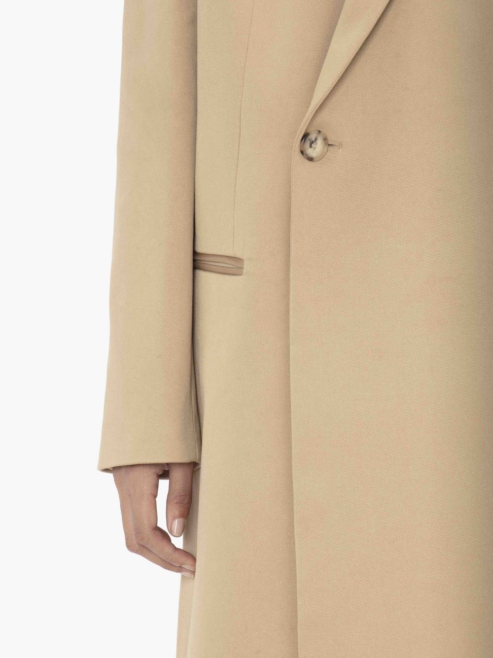 LONGLINE DOUBLE-BREASTED TAILORED COAT - 6