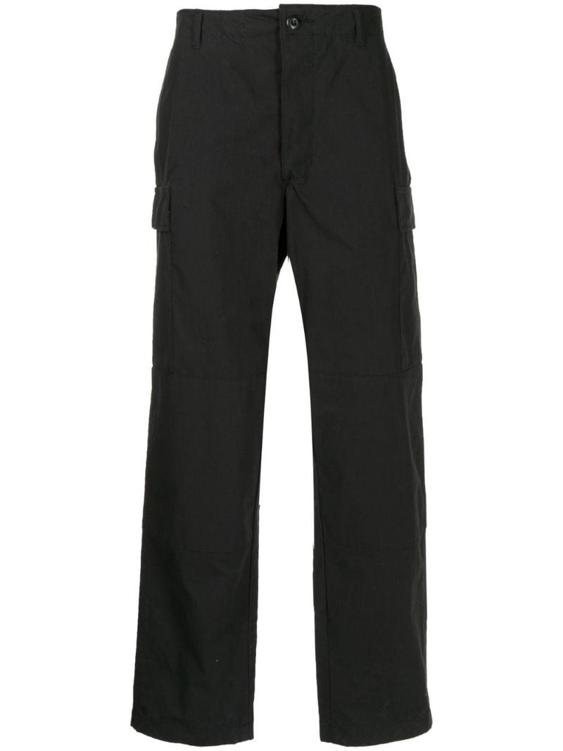 straight-leg cargo trousers 1
