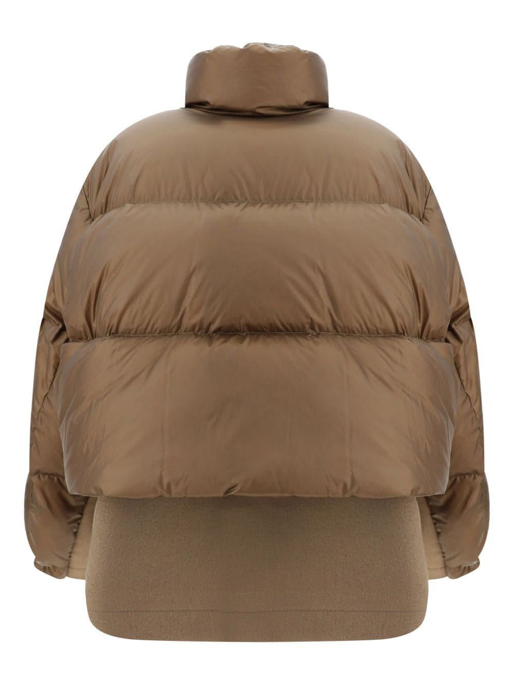 sacai layered puffer jacket | REVERSIBLE