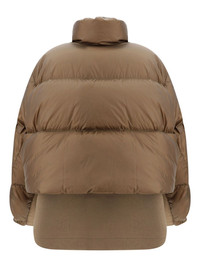 sacai layered puffer jacket | REVERSIBLE