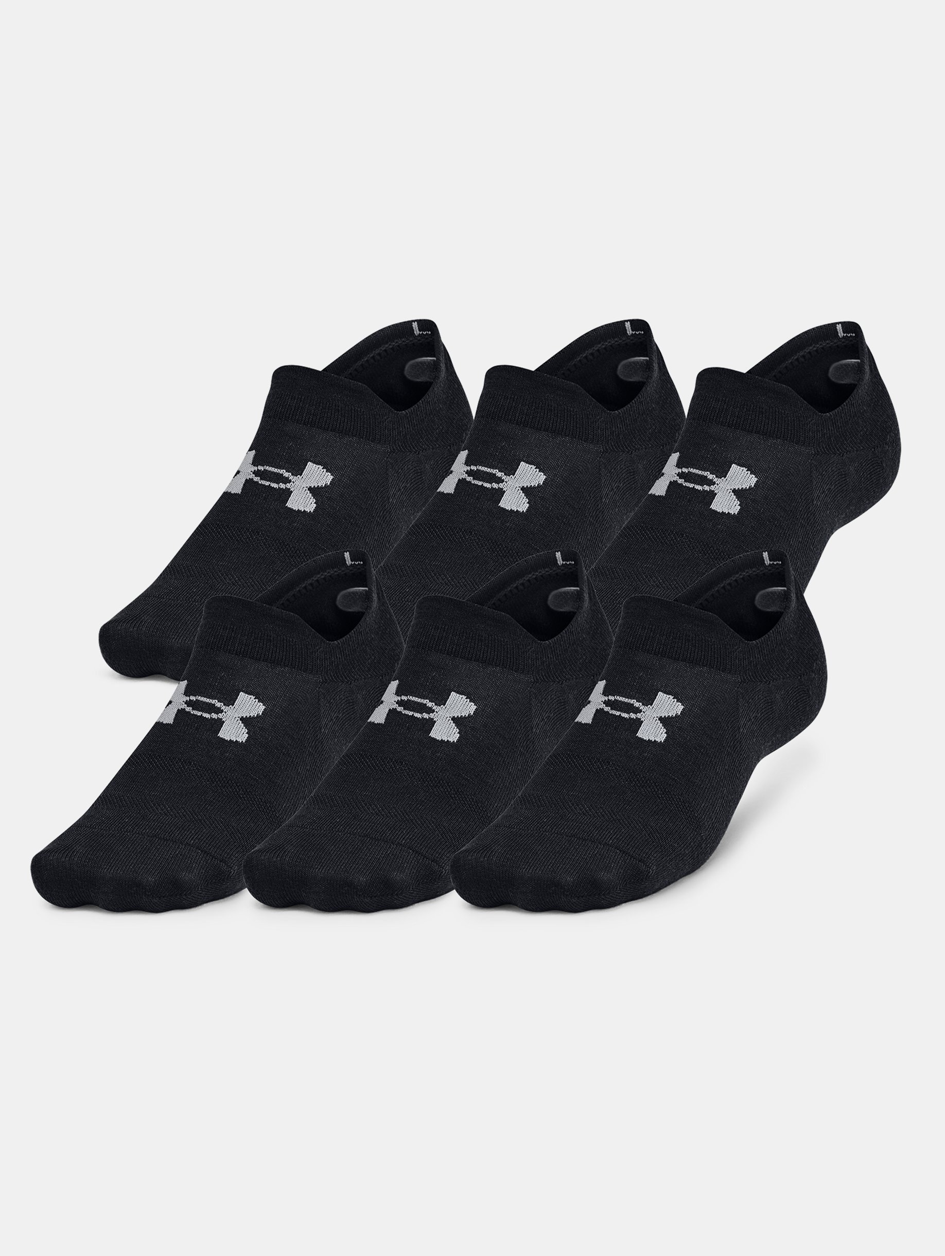 Unisex UA Essential 6-Pack Ultra Low Socks - 3