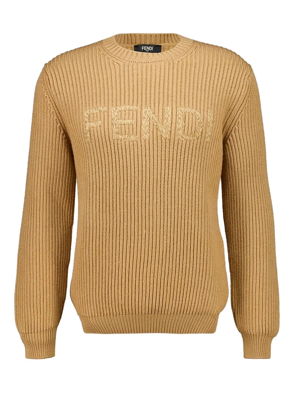logo-embroidered sweater - 1