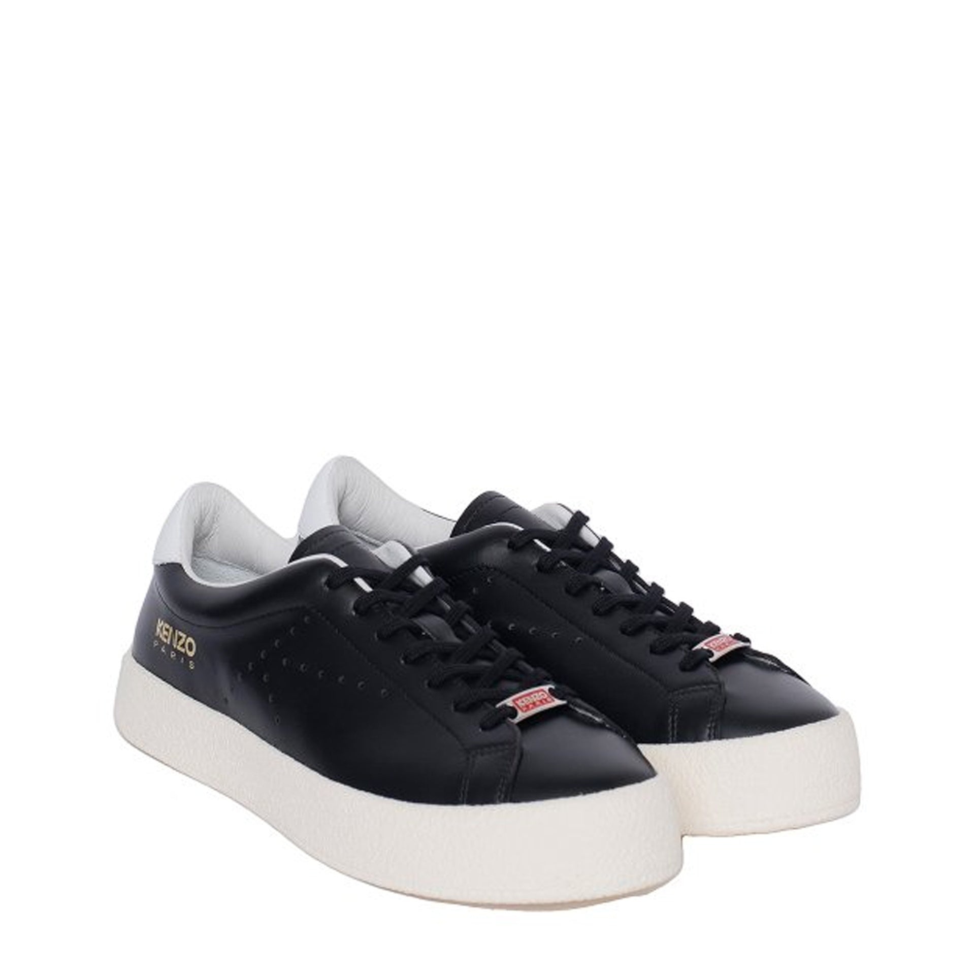 Kenzo Leather Sneakers Men - 2