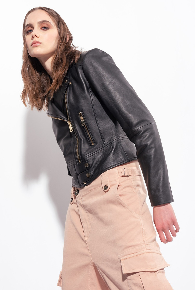 NAPPA LEATHER BIKER JACKET 4
