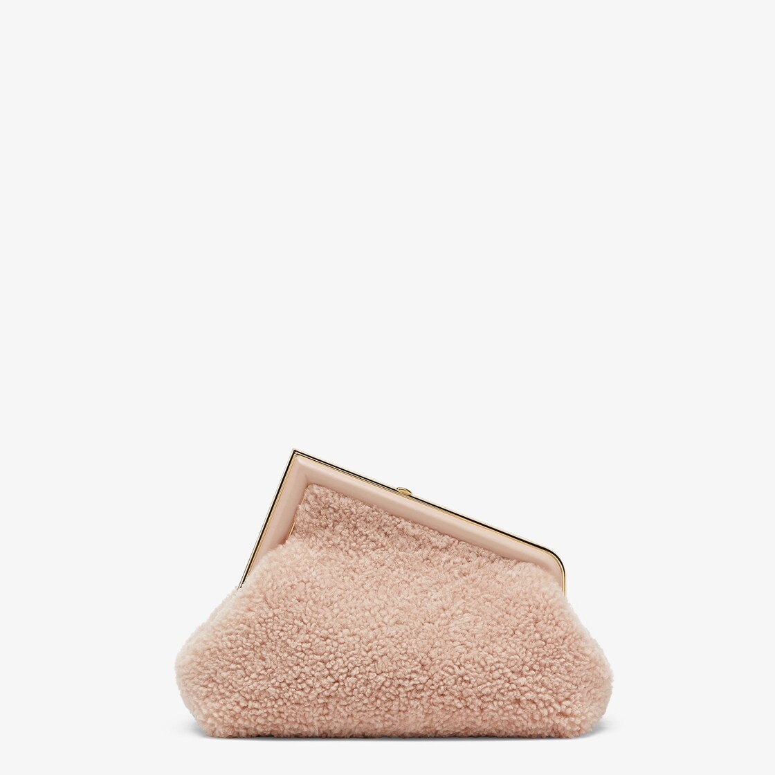 Pink sheepskin bag - 3
