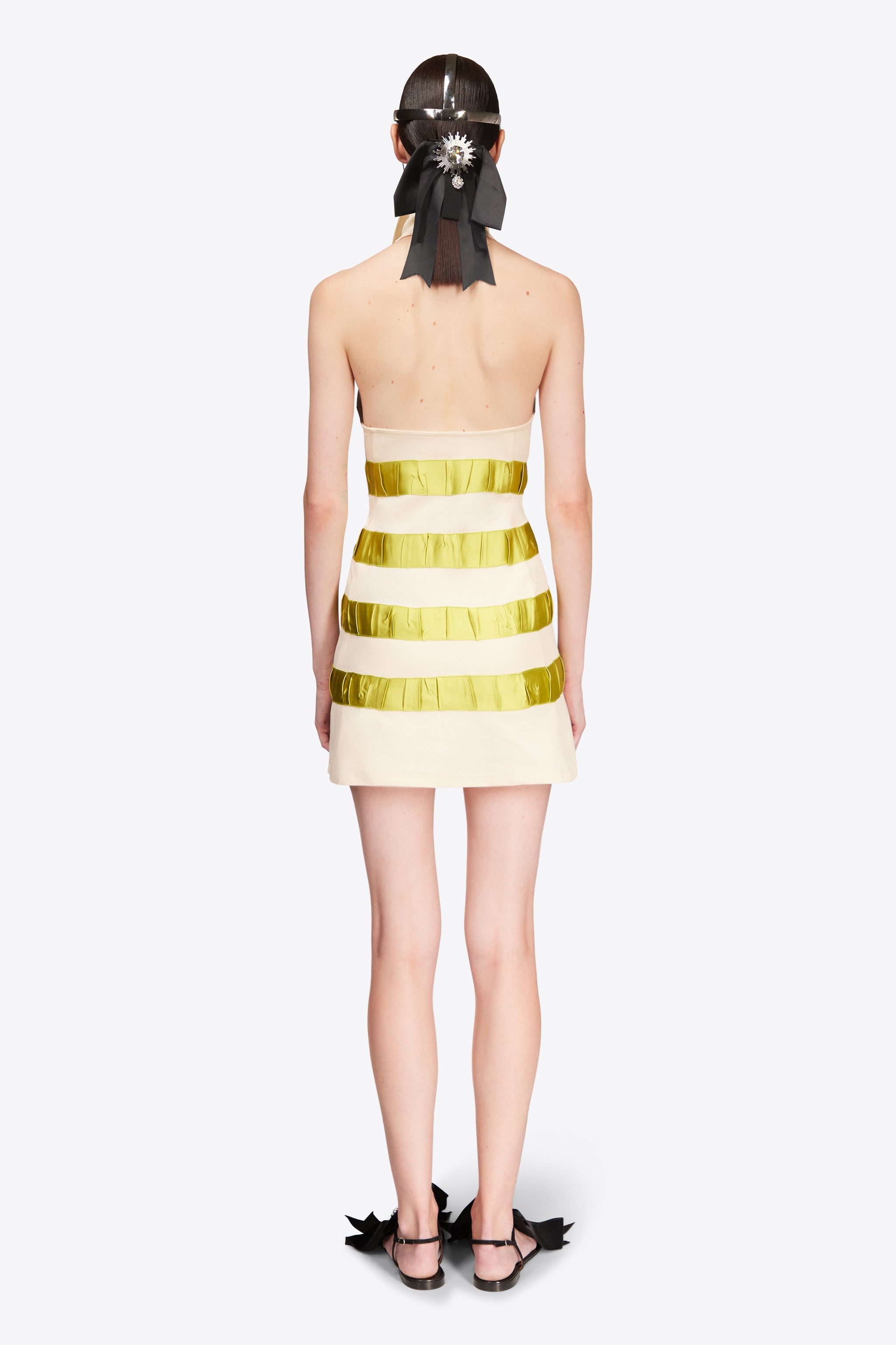 CRYSTAL EMBELLISHED POLO DRESS - 6