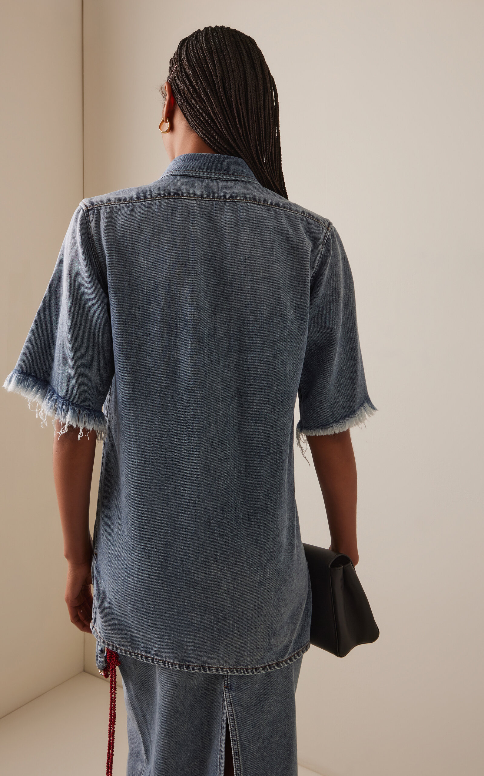 Lana Denim Shirt medium wash - 4