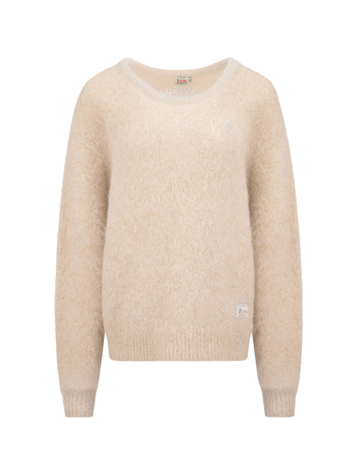 SEAGULL BADGE ALPACA SWEATER - 14