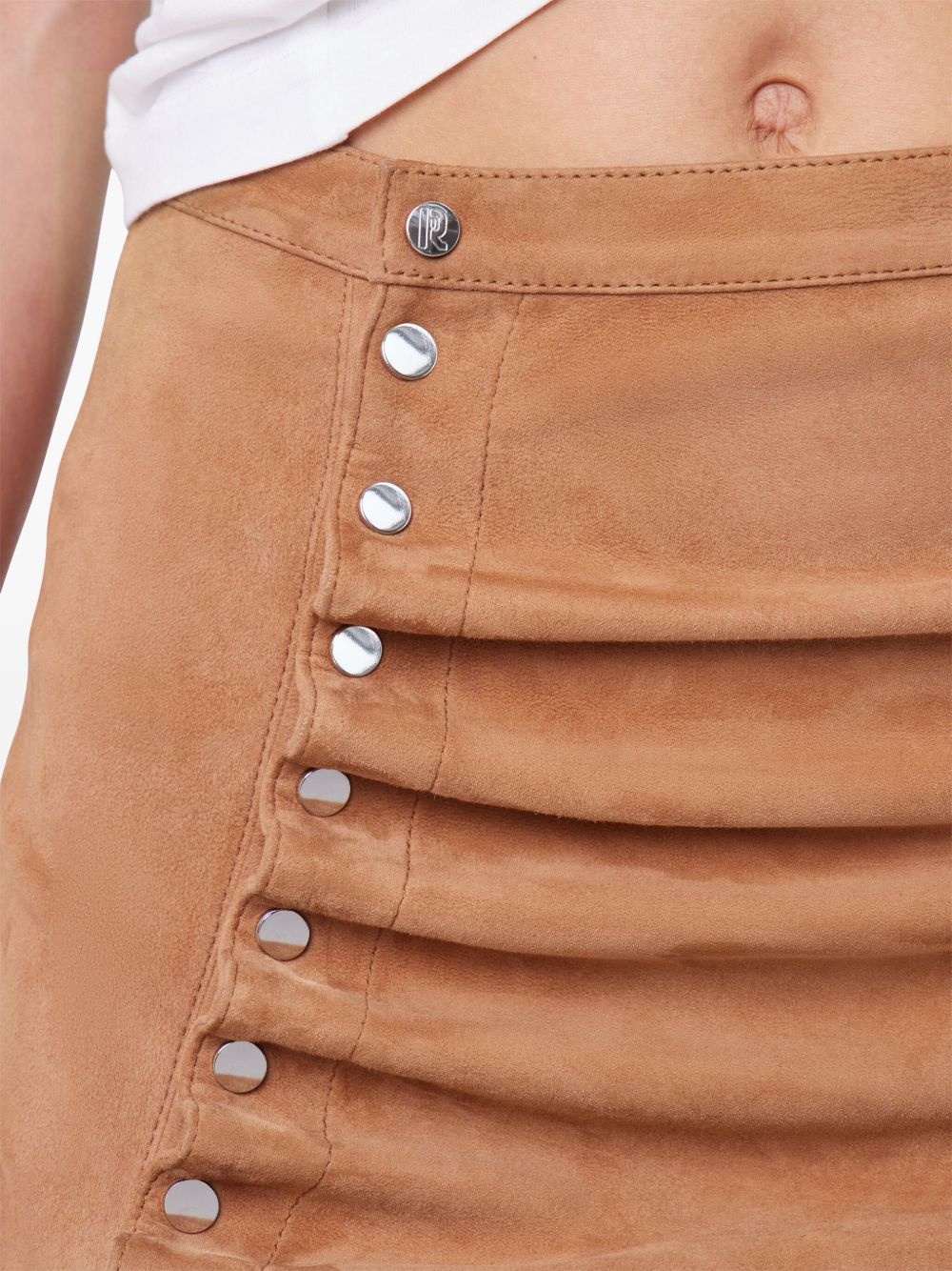 suede midi skirt - 5