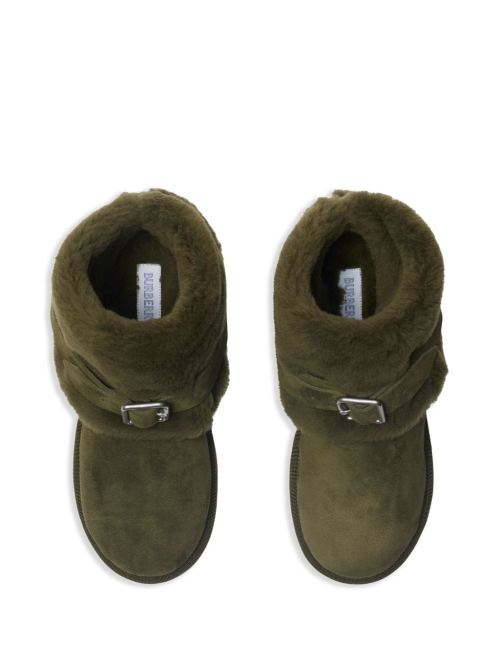 Chubby leather boots - 4