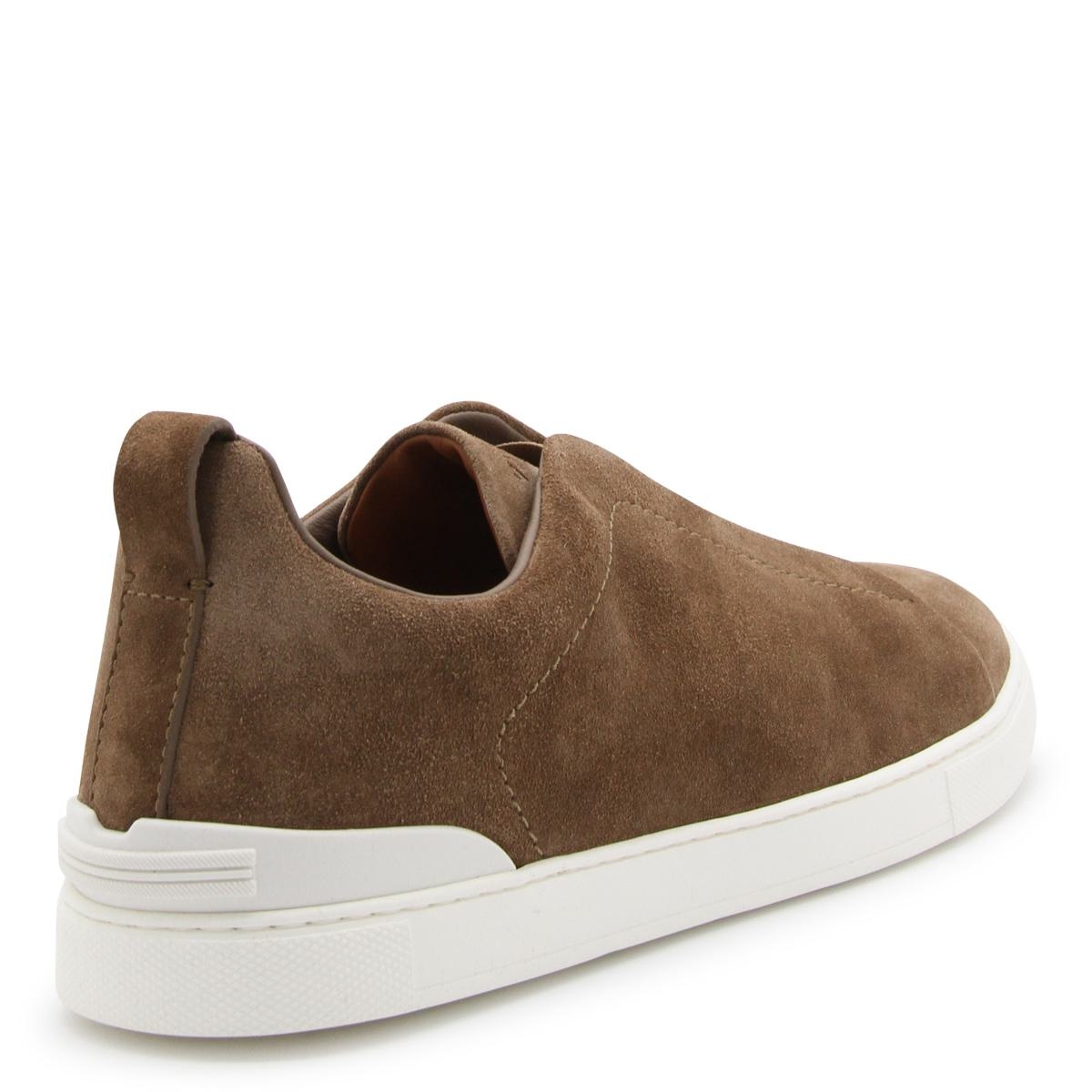 ZEGNA SNEAKERS BEIGE - 5