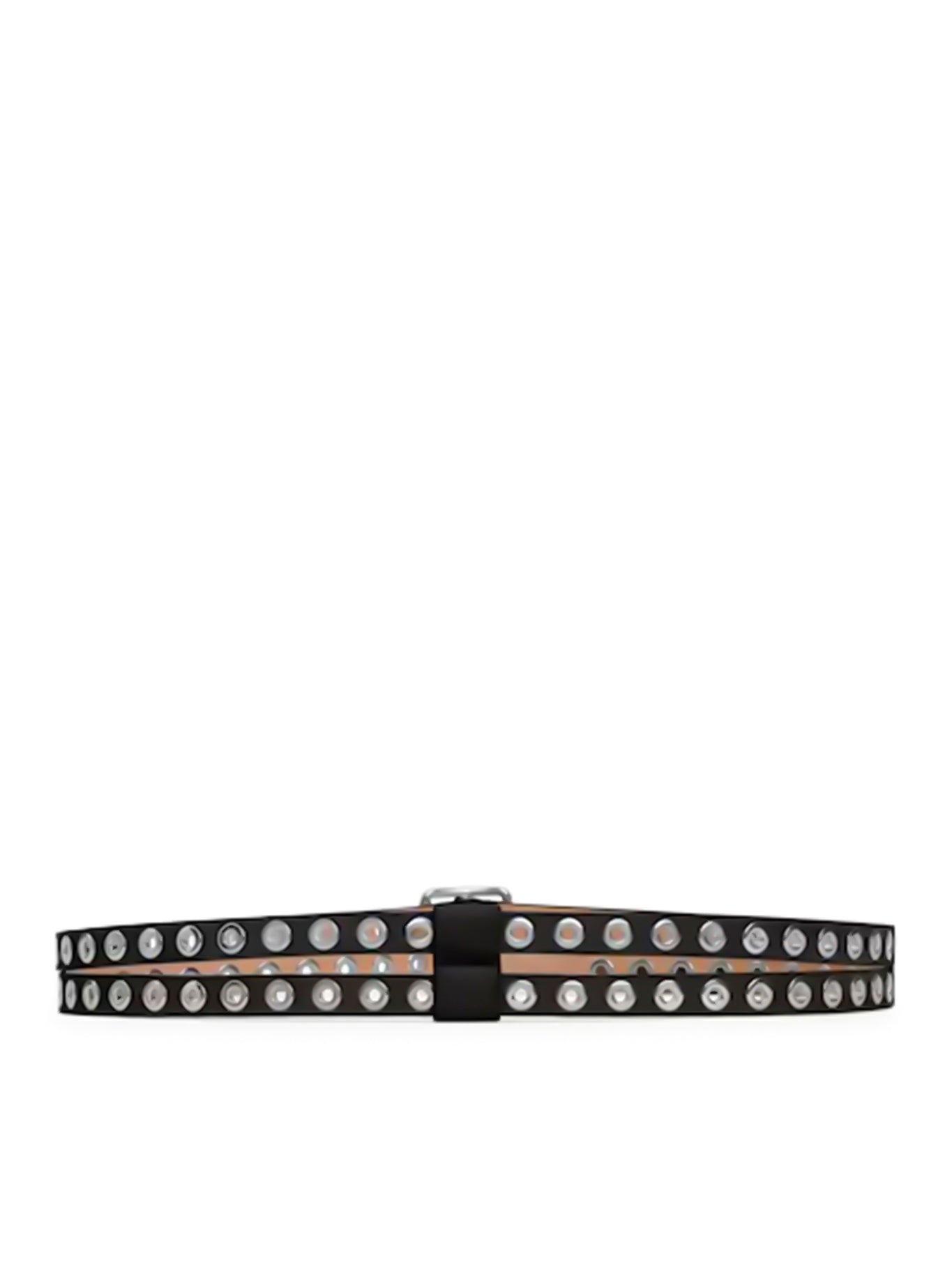 DOUBLE BIKER BELT IN NUBUCK - 2
