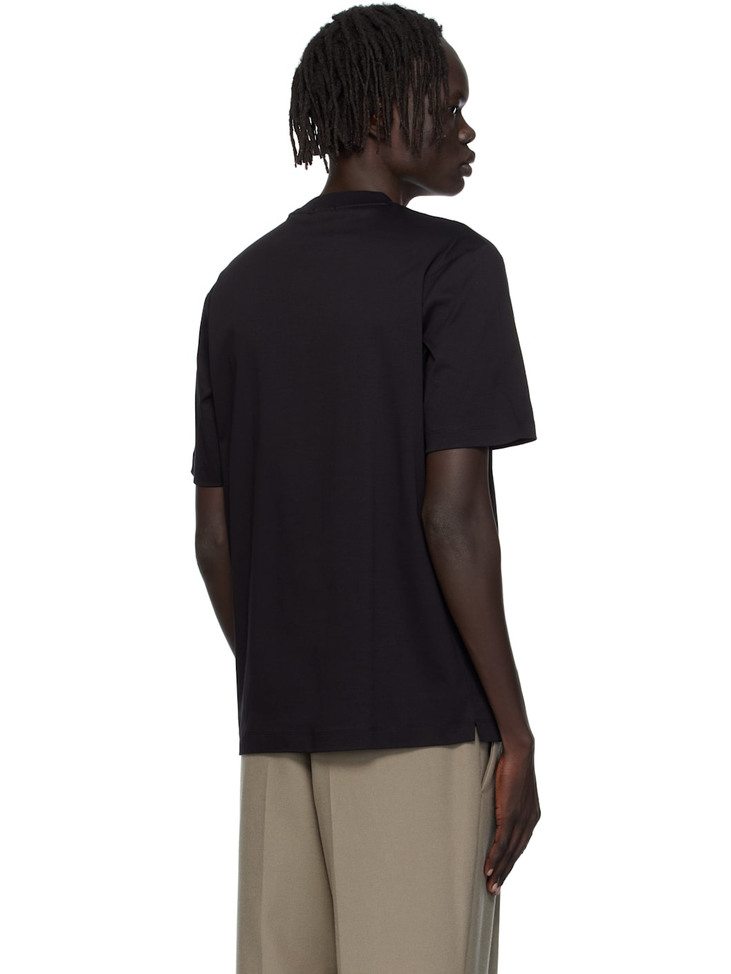 Black Double 'B' Monogram T-shirt - 3