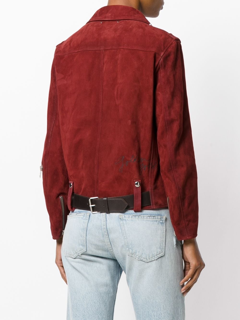 classic biker jacket - 4