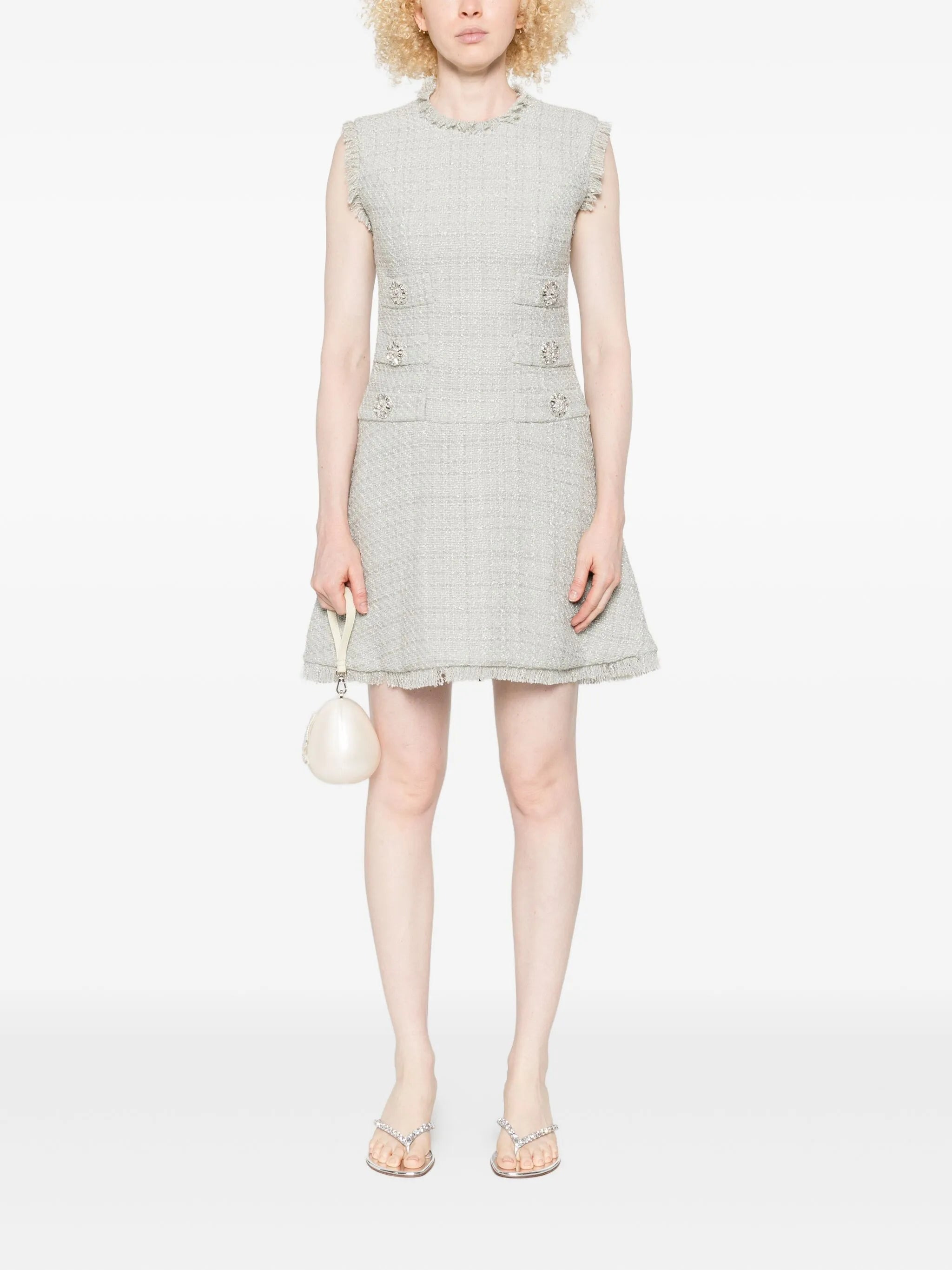 Costarellos Tweed Mini Dress - 4