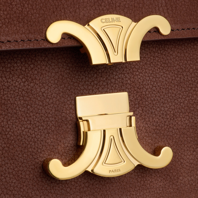 TEEN TRIOMPHE BAG IN Grained Nubuck Calfskin 5