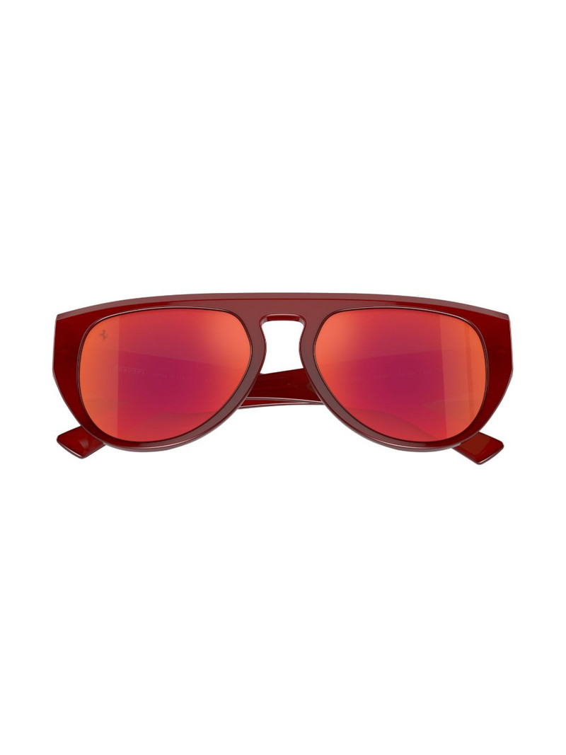 oval-frame sunglasses 6