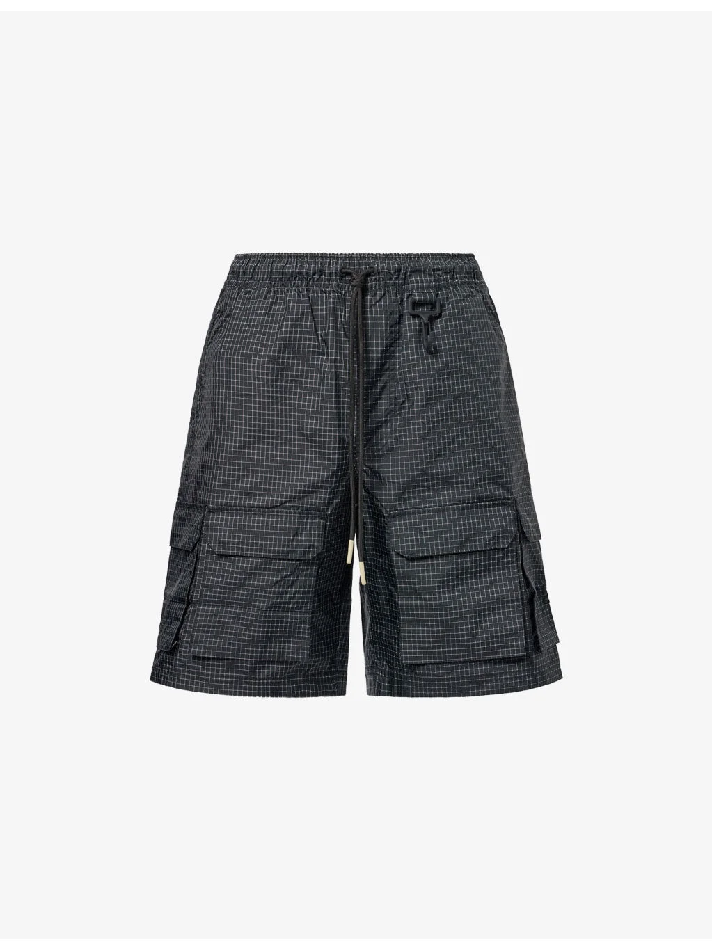 Tahoe Check-Print Ripstop Cargo Shorts - 1
