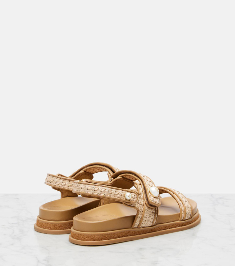 Fayence leather sandals 2