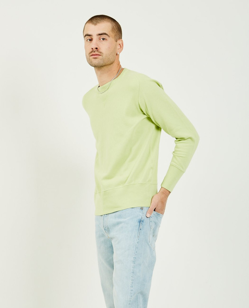 Levi's Bay Meadows Sweatshirt Apple Green outlook