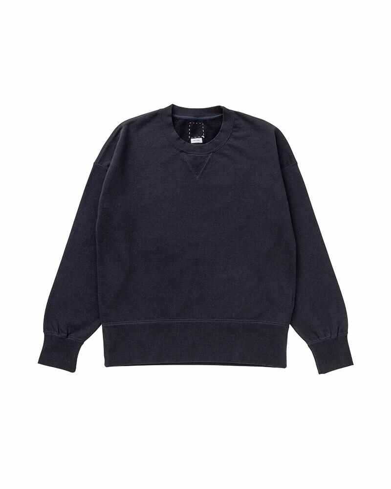 COURT SWEAT L/S (C/WS) NAVY - 1