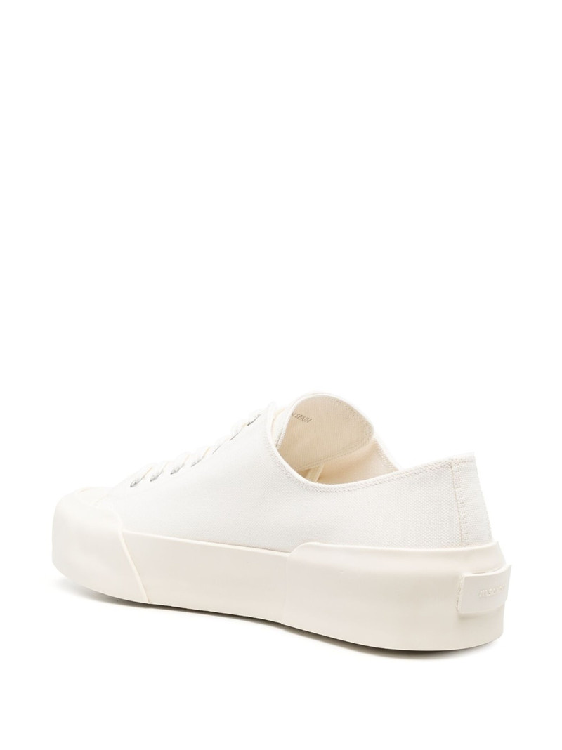 lace-up low-top sneakers 3