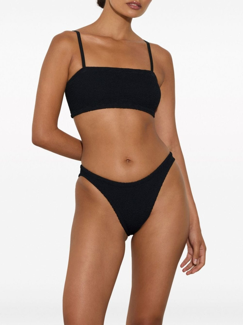 Hunza G knitted bandeau bikini outlook